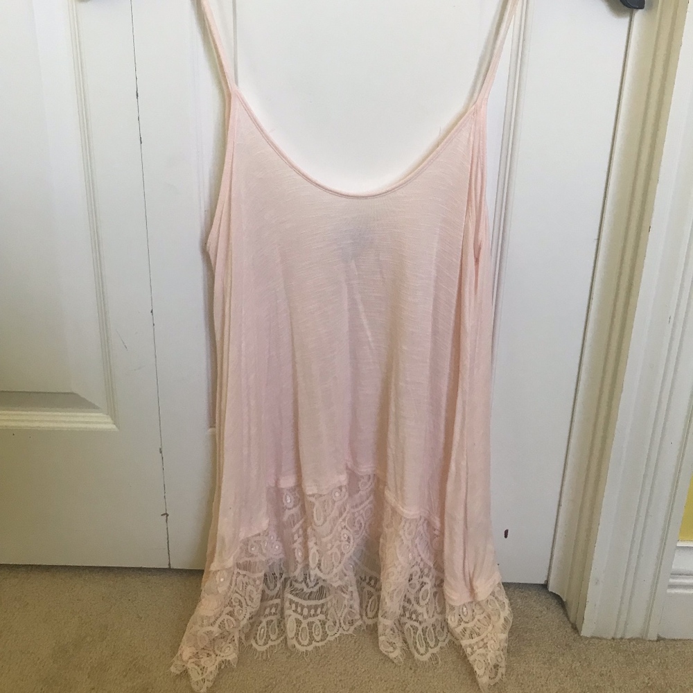 Tank top with Lace Detail